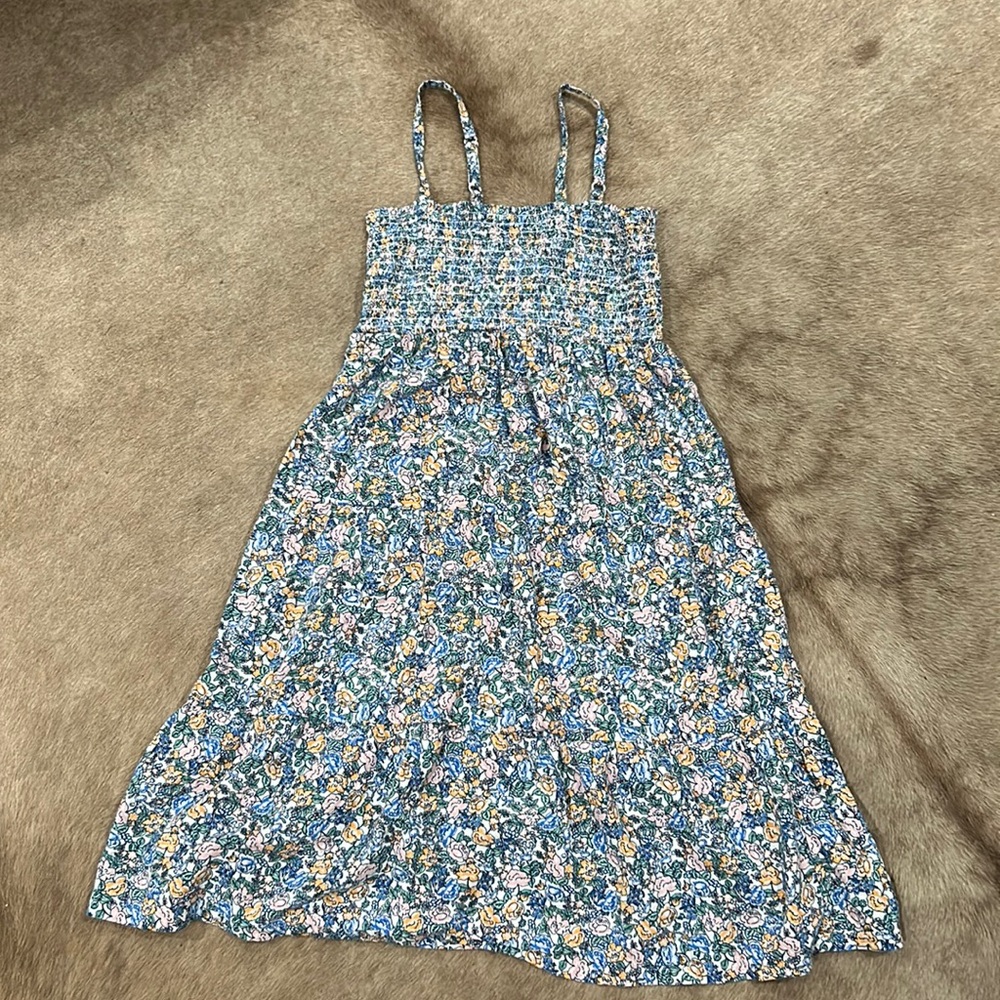 Girls dress with flowers Old Navy size 10/12 L